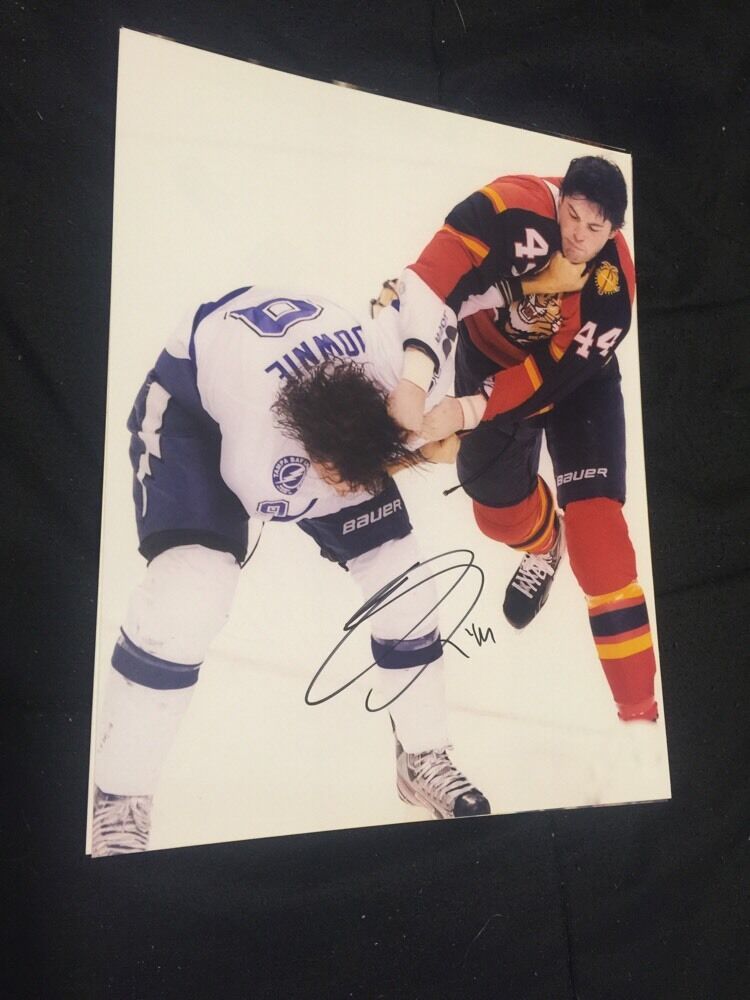 Erik Gudbranson Signed Florida Panthers 8x10 Photo NHL PITTSBURGH PENGUINS