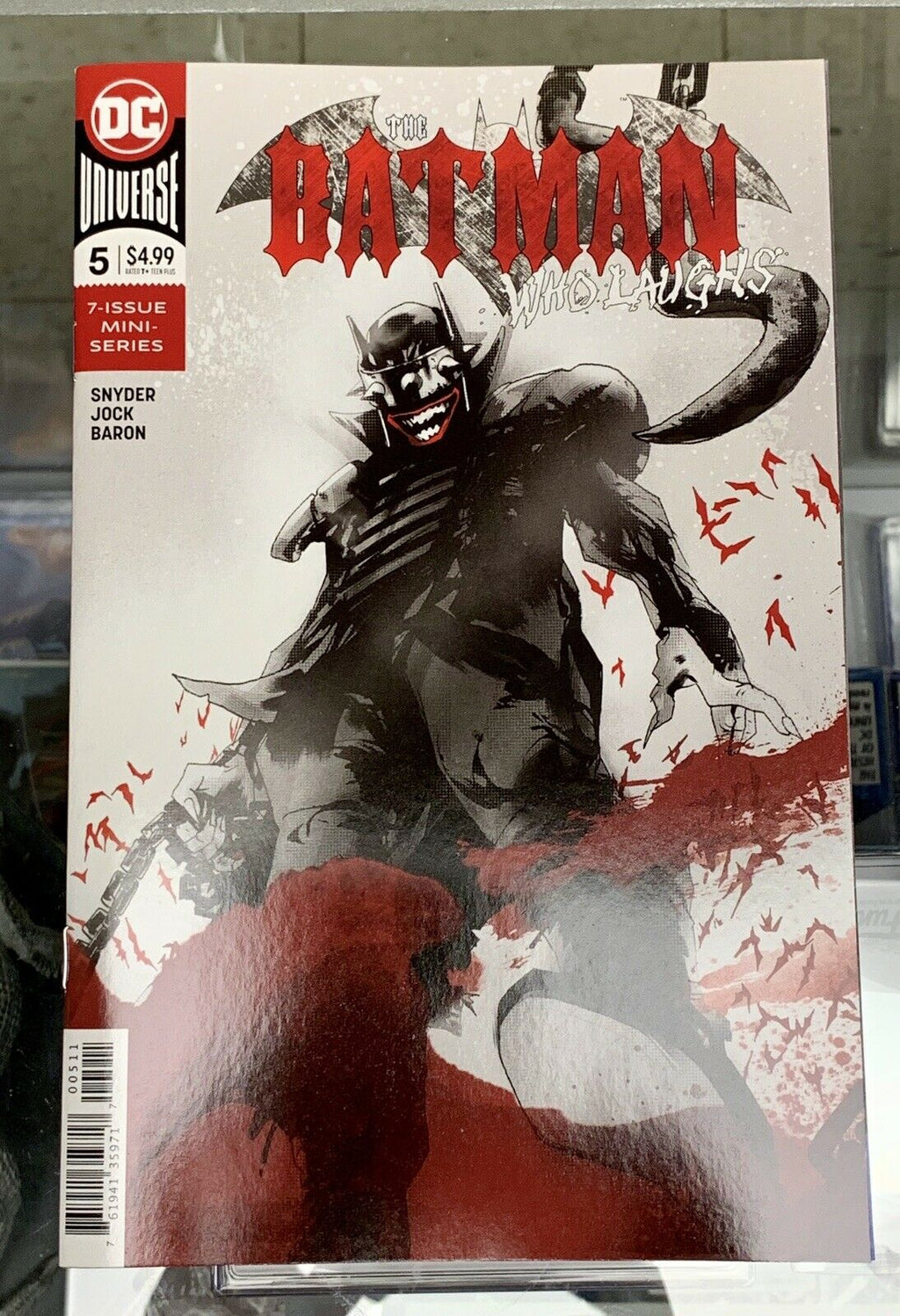 Batman Who Laughs #5 Set Of 2 Jock Cover & Kalvachev Variant DC Comics 2019