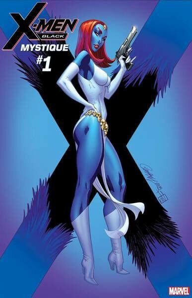 X-Men Black #1 J Scott Campbell Set Of 5 Magneto Emma Frost Juggernaut Mojo 2018