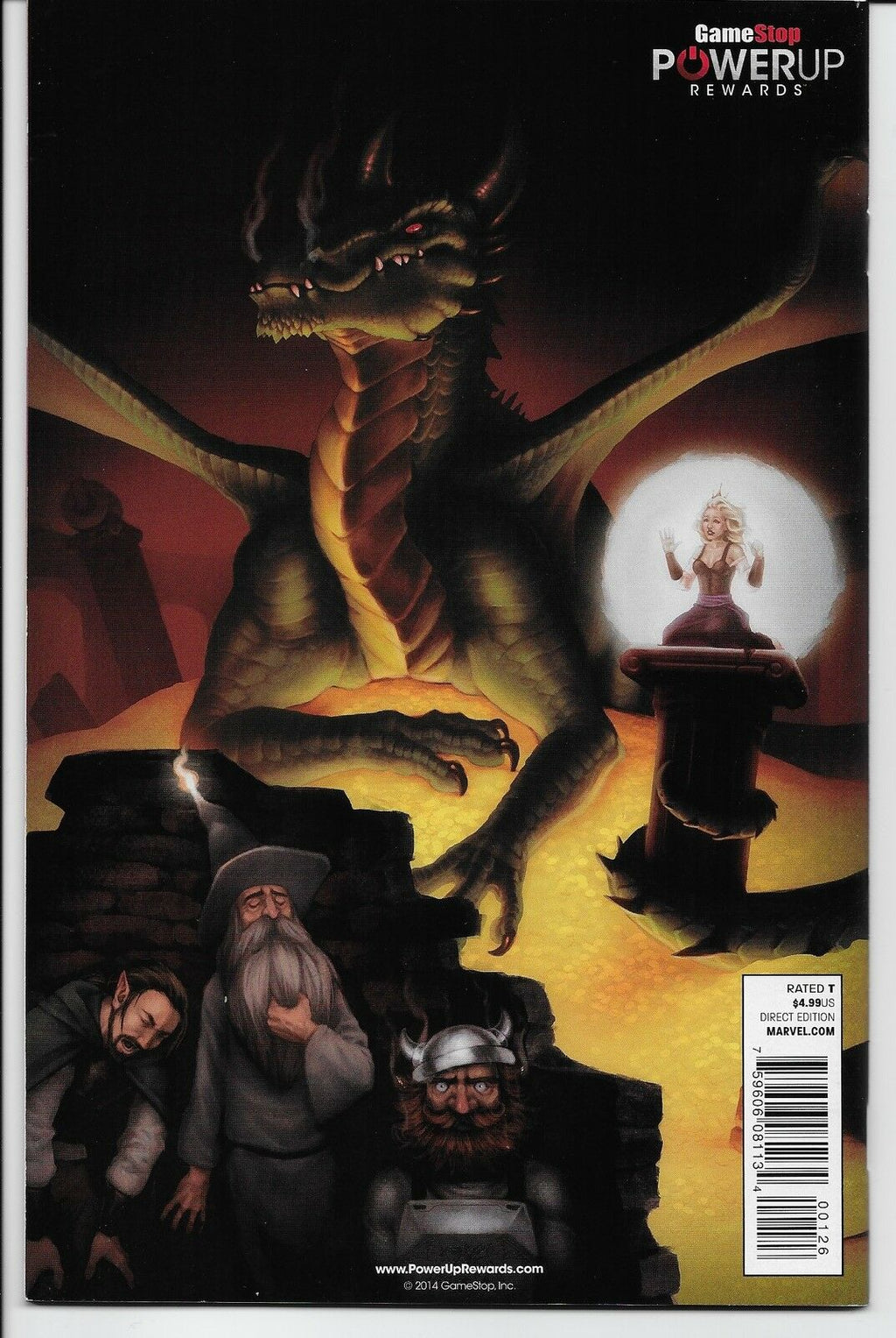 Star Wars #1 Gamestop Exclusive Greg Horn Variant Signed Marvel Comics
