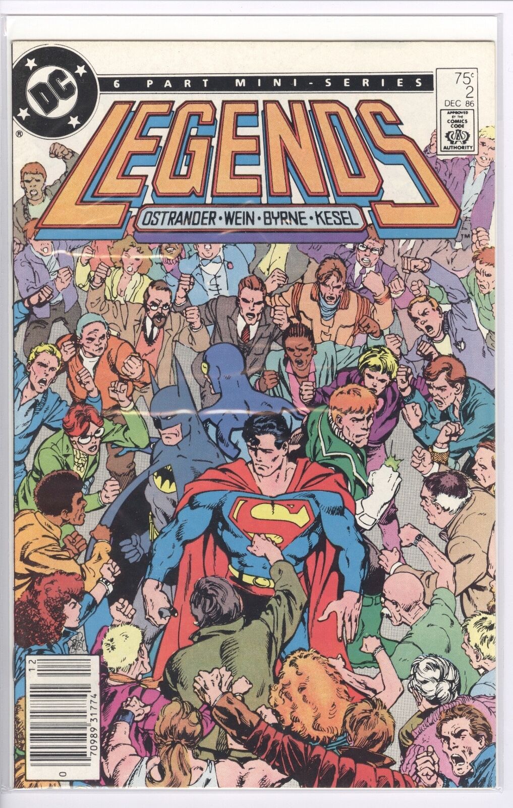 LEGENDS #1-6 Complete Set 1st Suicide Squad / JLA JL Movie DC 1st Amanda Waller
