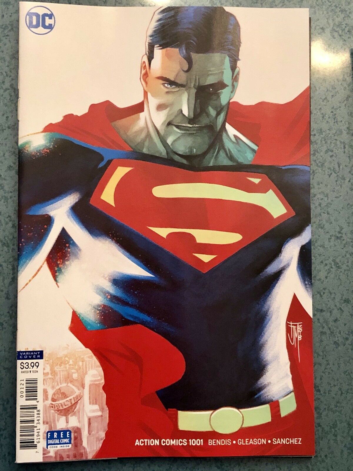 Action Comics #1001 Francis Manapul Cover B Variant DC Bendis Gleason Sanchez