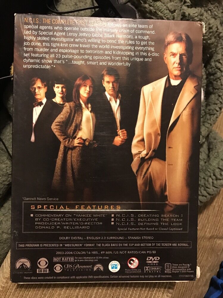 NCIS - The Complete First Season (DVD, 2006, 6-Disc Set, Checkpoint)
