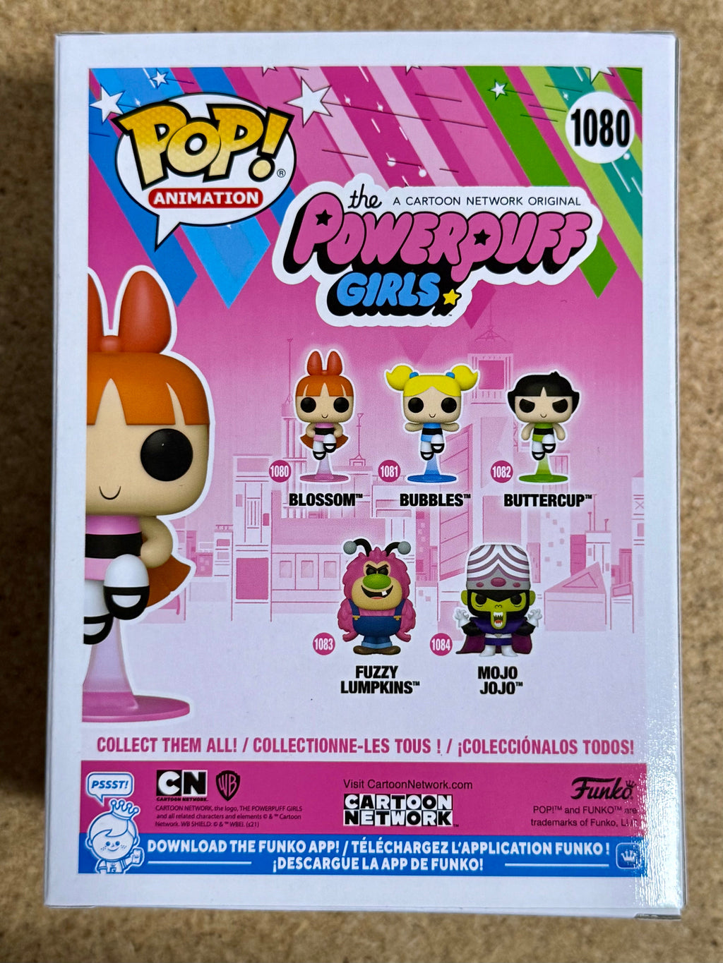 Funko Pop! Animation Blossom #1080 Powerpuff Girls 2021 Cartoon Network Leader