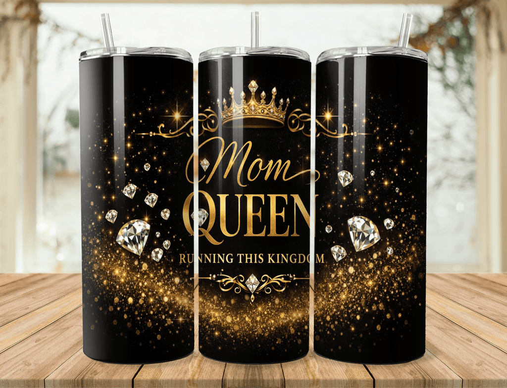 Mom Queen – Running This Kingdom” 20oz Tumbler