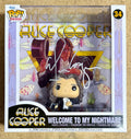 Alice Cooper Signed Welcome To My Nightmare  Funko Pop! Albums #34 With PSA COA
