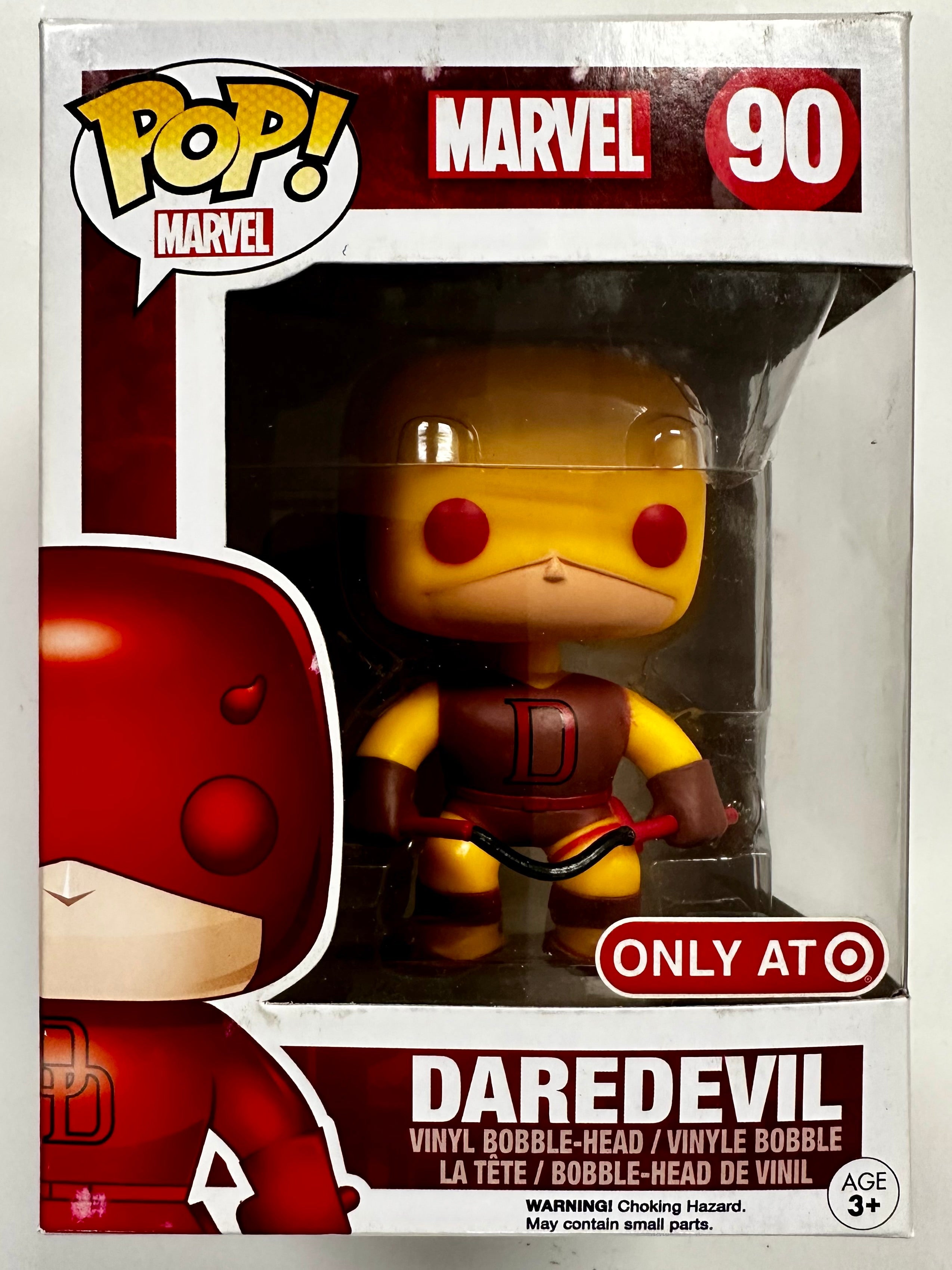 Funko Pop! Marvel Daredevil (Yellow) #90 Matt Murdock 2015 Vaulted Exclusive