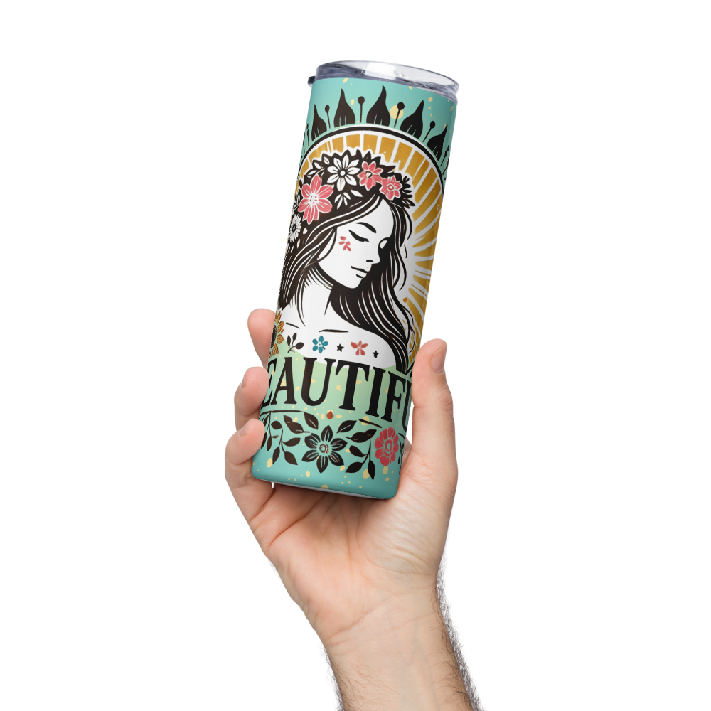 Woman, Beautiful Statement Tumbler