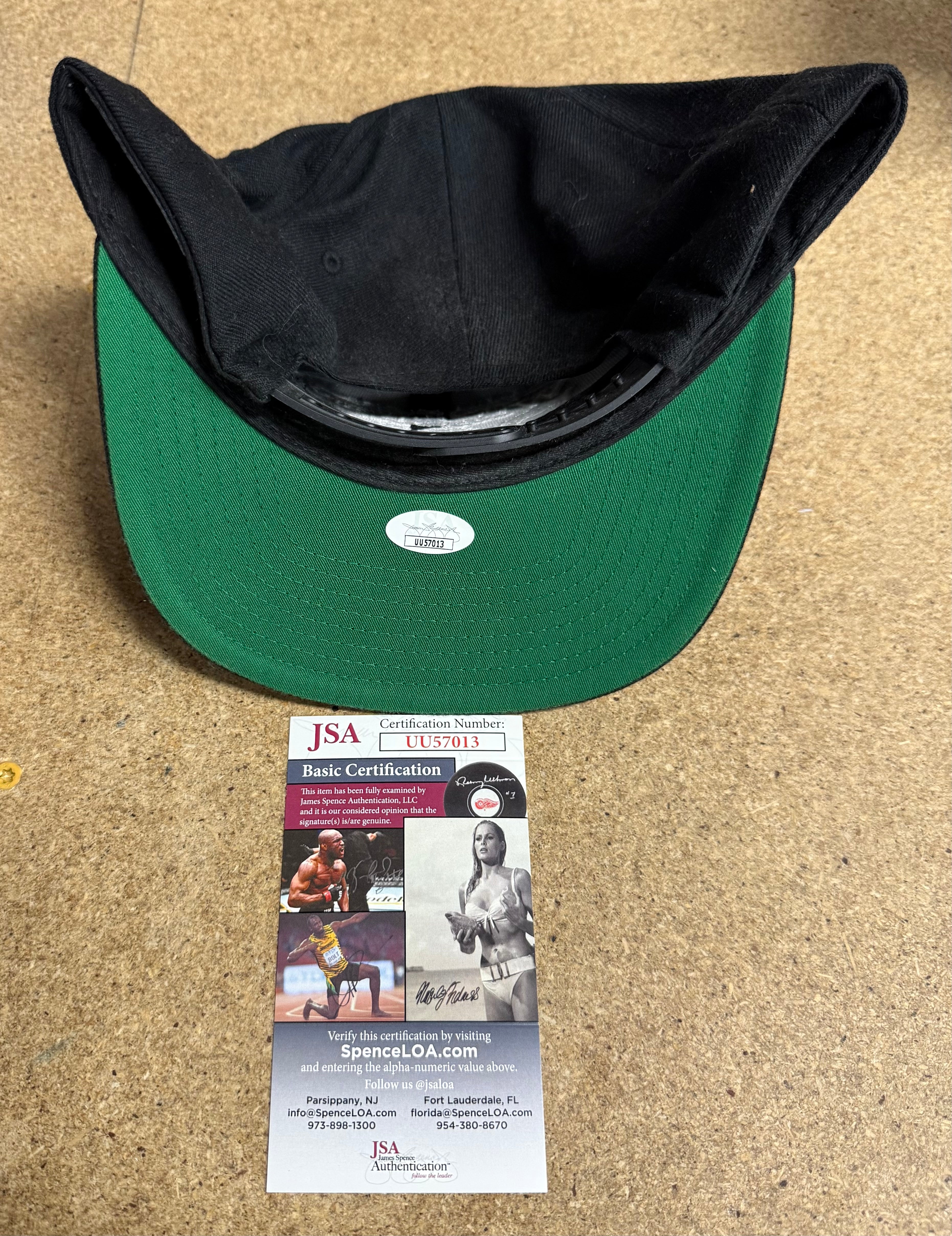 Dierks Bentley Signed Autographed Whiskey Row Black SnapBack Hat With JSA COA