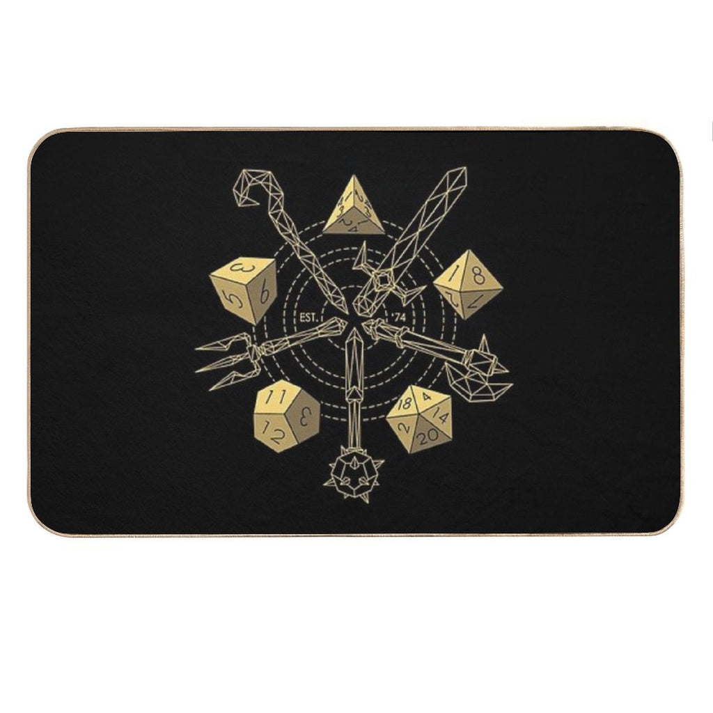 Dungeons & Dragons - Choose Your Weapon Bath Mat