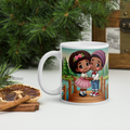 Couple On Dock - 11oz White Mug
