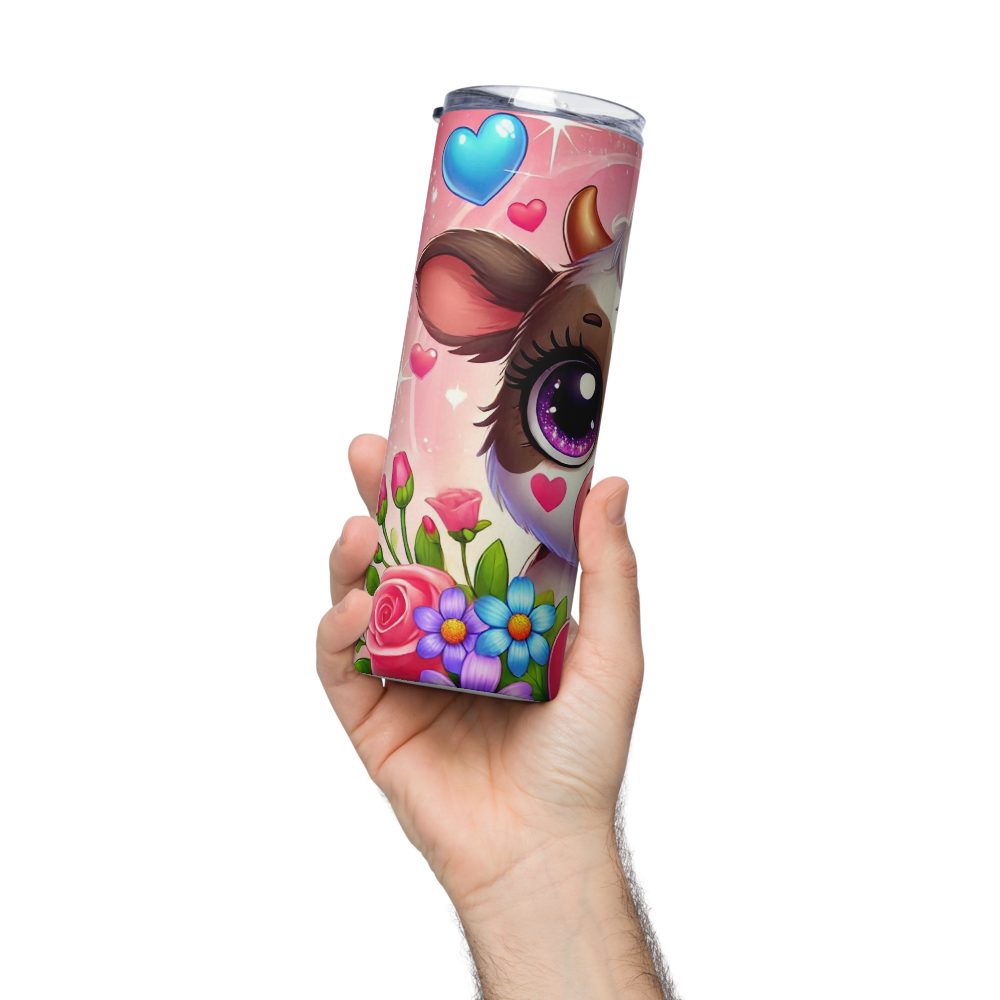 Calf With Heart Tumbler