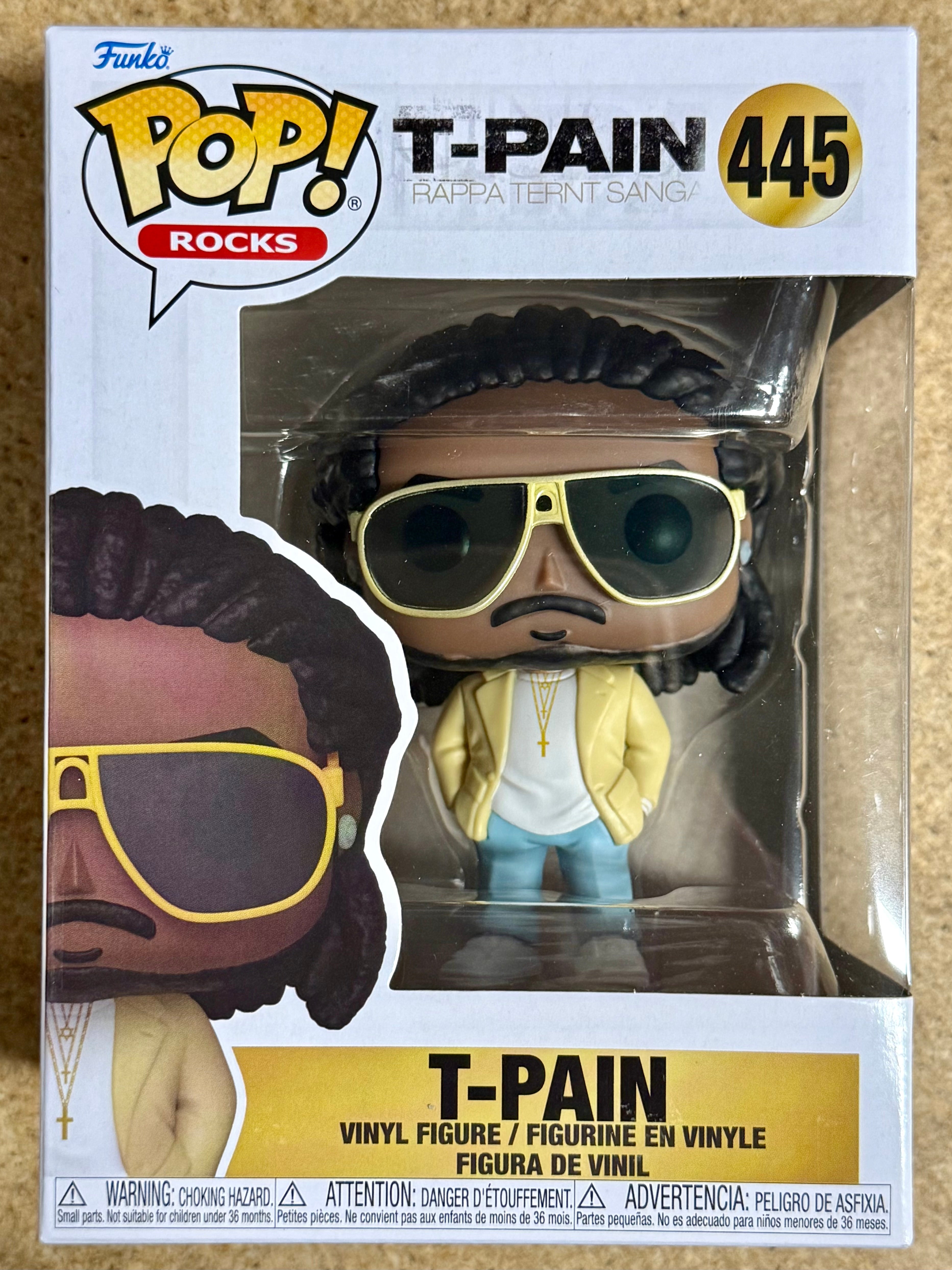 Funko Pop! Rocks T-Pain #445 Rappa Ternt Sanga 2024 Nappy Boy Entertainment
