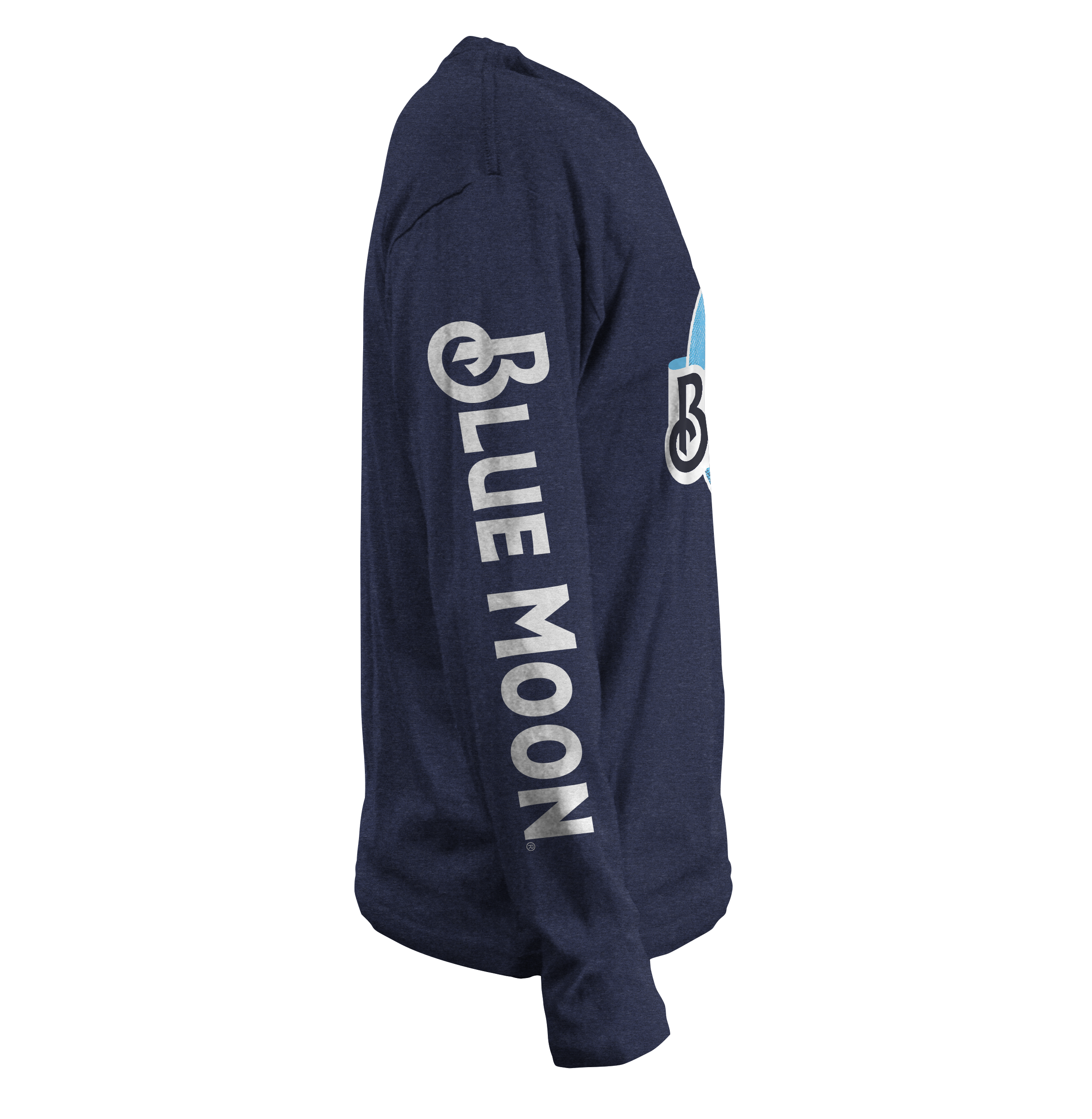 Blue Moon Long Sleeve T-Shirt - Navy