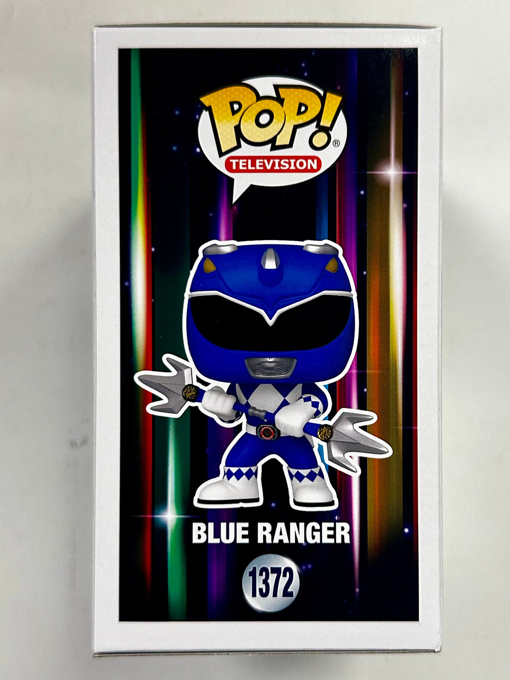 Funko Pop! Television Blue Power Ranger With Power Lance #1372 MMPR 30th 2023