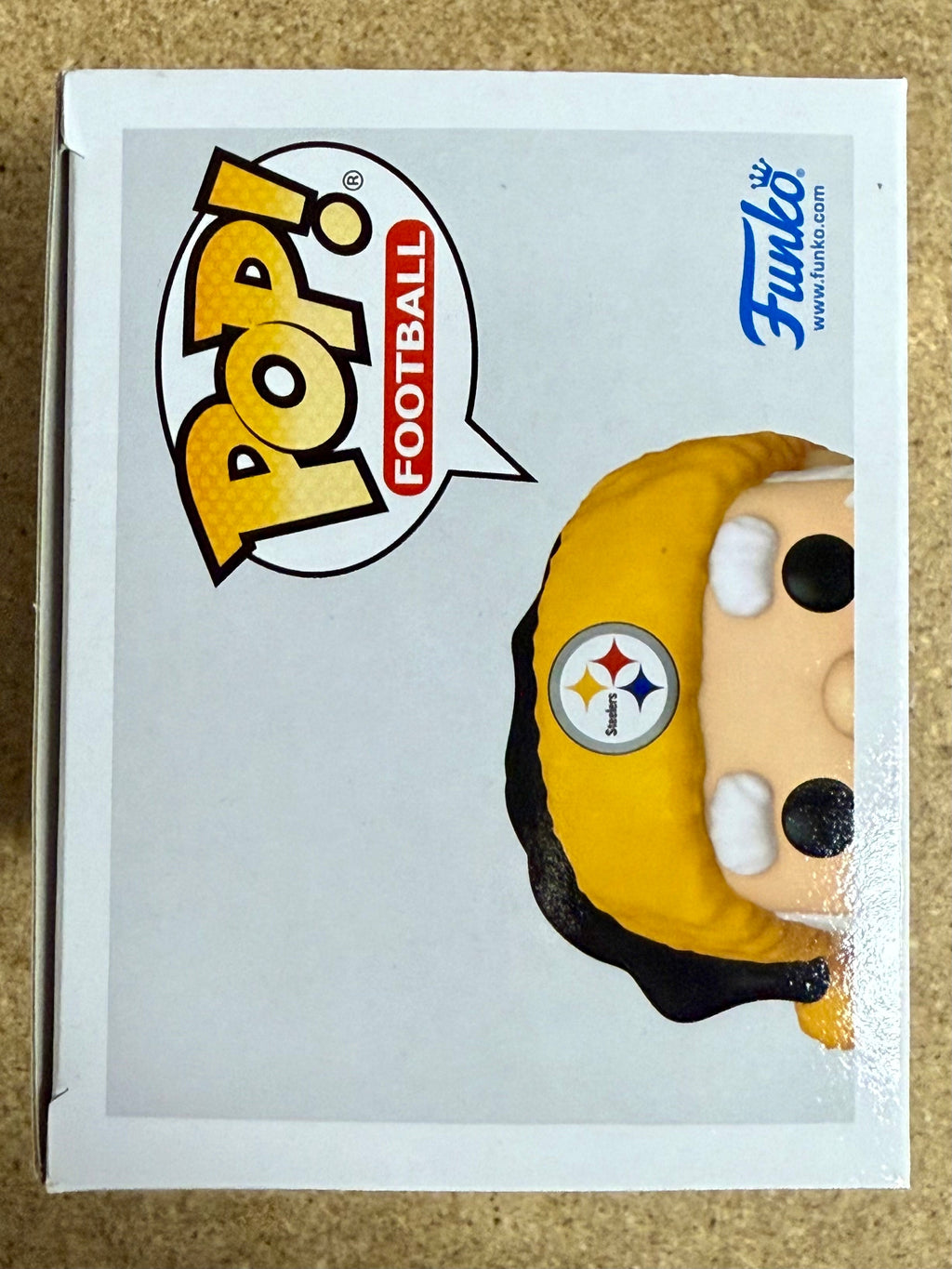 Donnie Iris Signed NFL Pittsburgh Steelers Santa Funko Pop! #287 With JSA COA