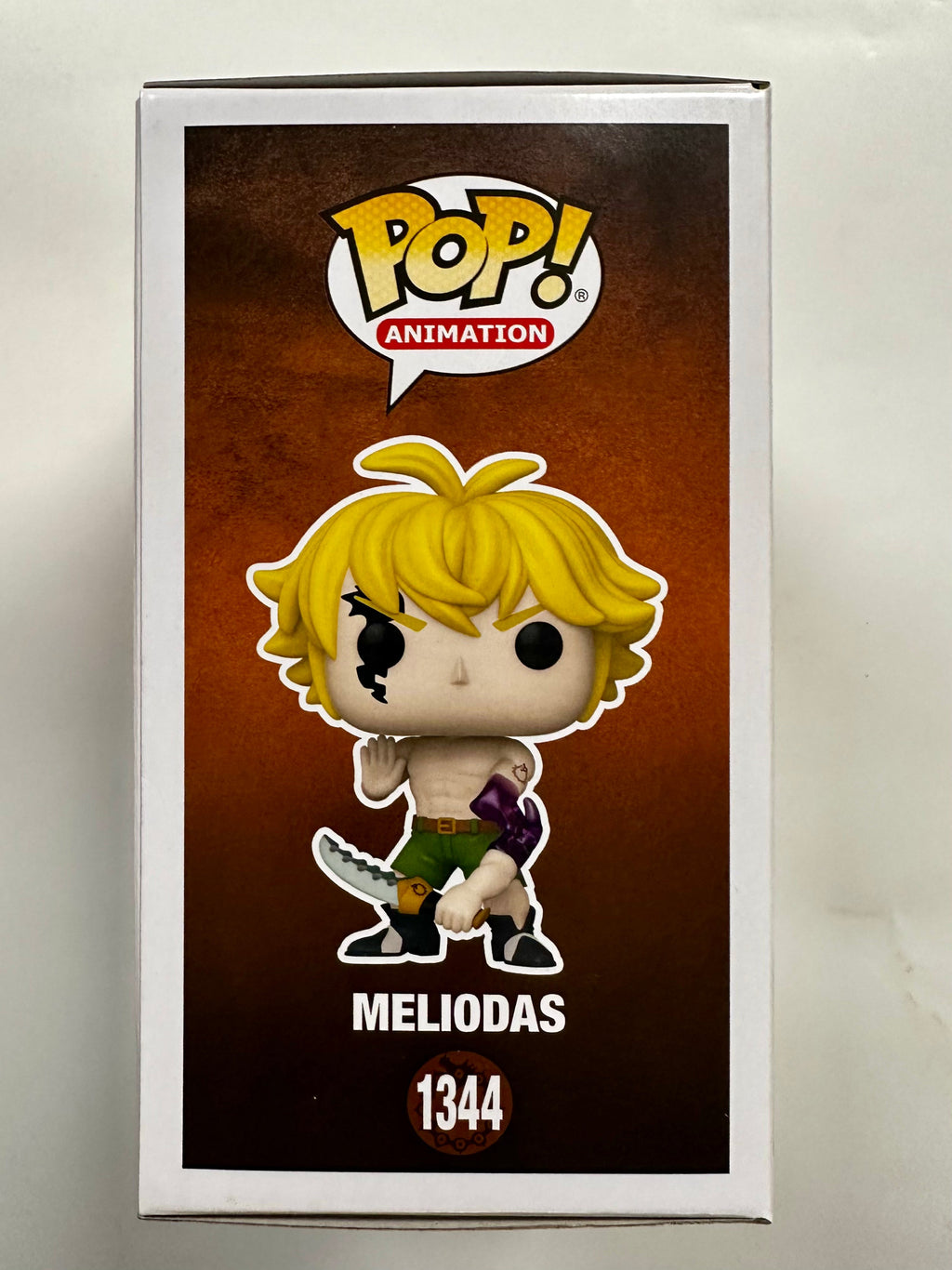 Funko Pop! Animation Meliodas (Demon Mode) #1344 Seven Deadly Sins 2023 PX Preview Exclusive