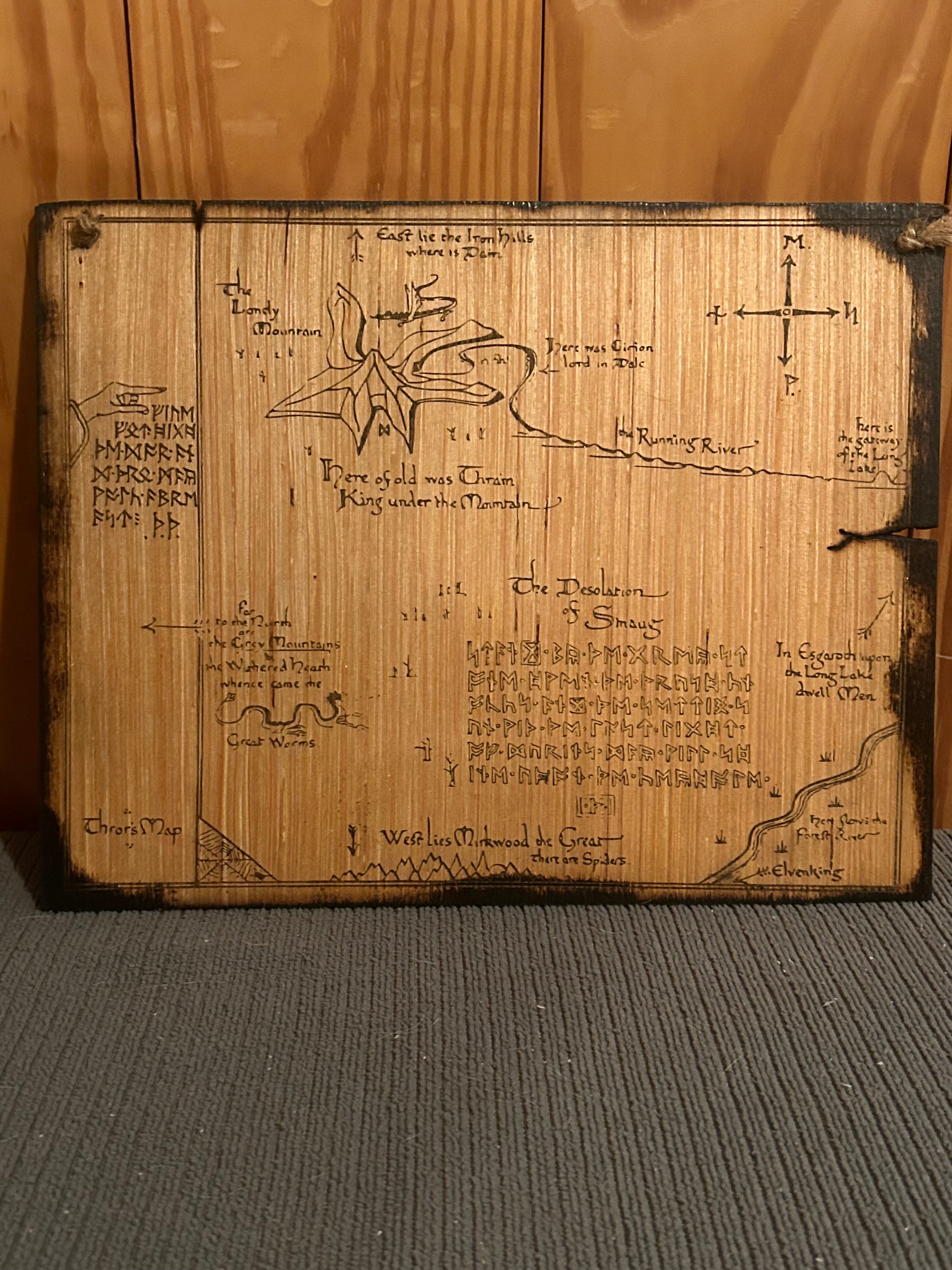 Thorin’s (Hobbit) Map