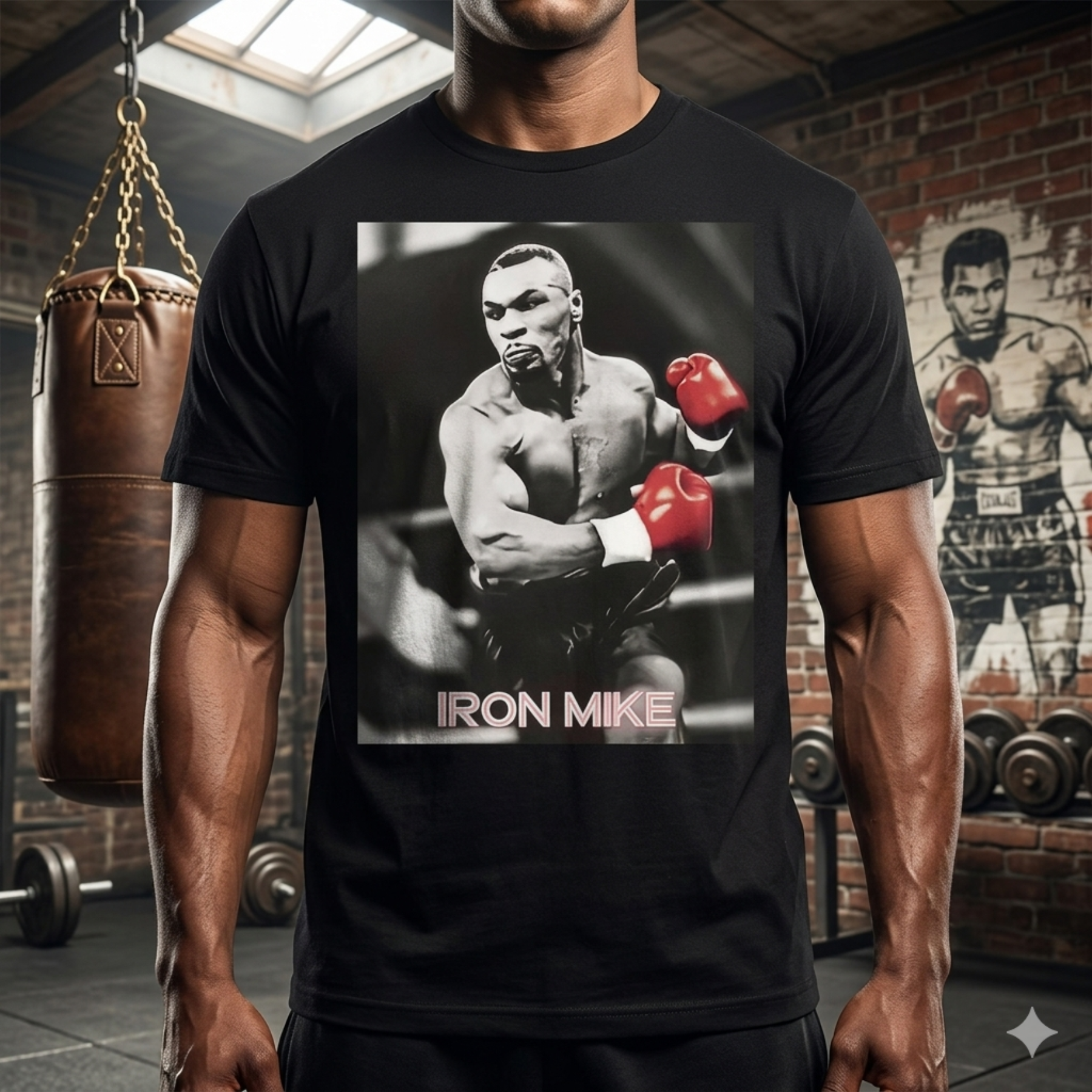 Mike Tyson Vintage Boxing Graphic Tee