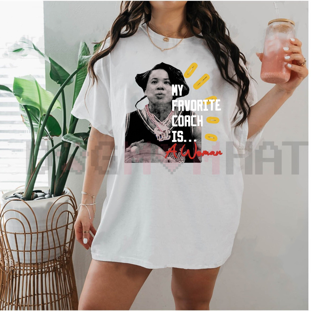 "My Favorite Coach is… A Woman" T-Shirt