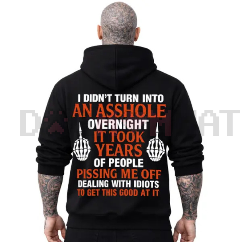 "My Cardio Is Spite" Funny Sarcastic Hoodie