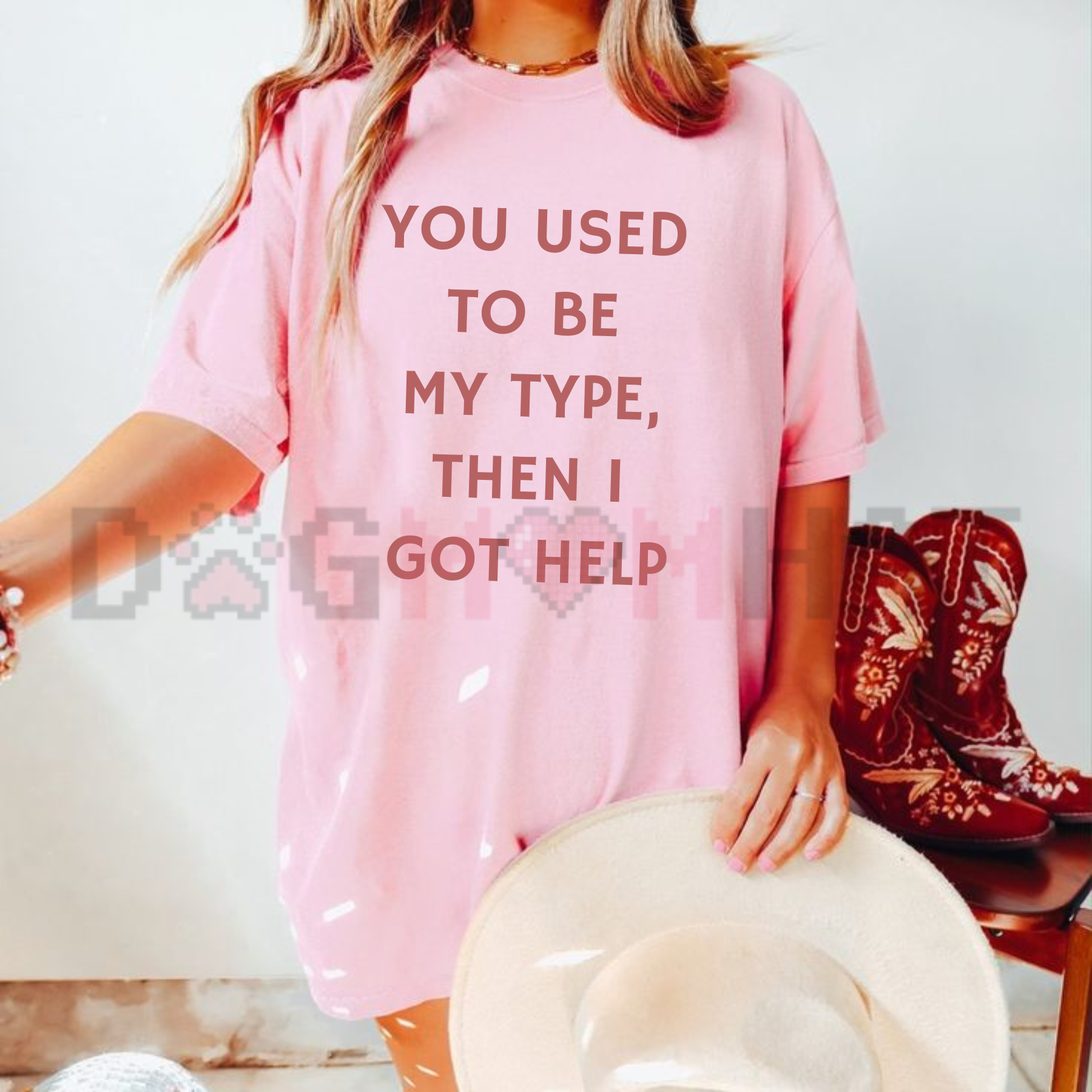 Funny "Then I Got Help" Sarcastic Tee