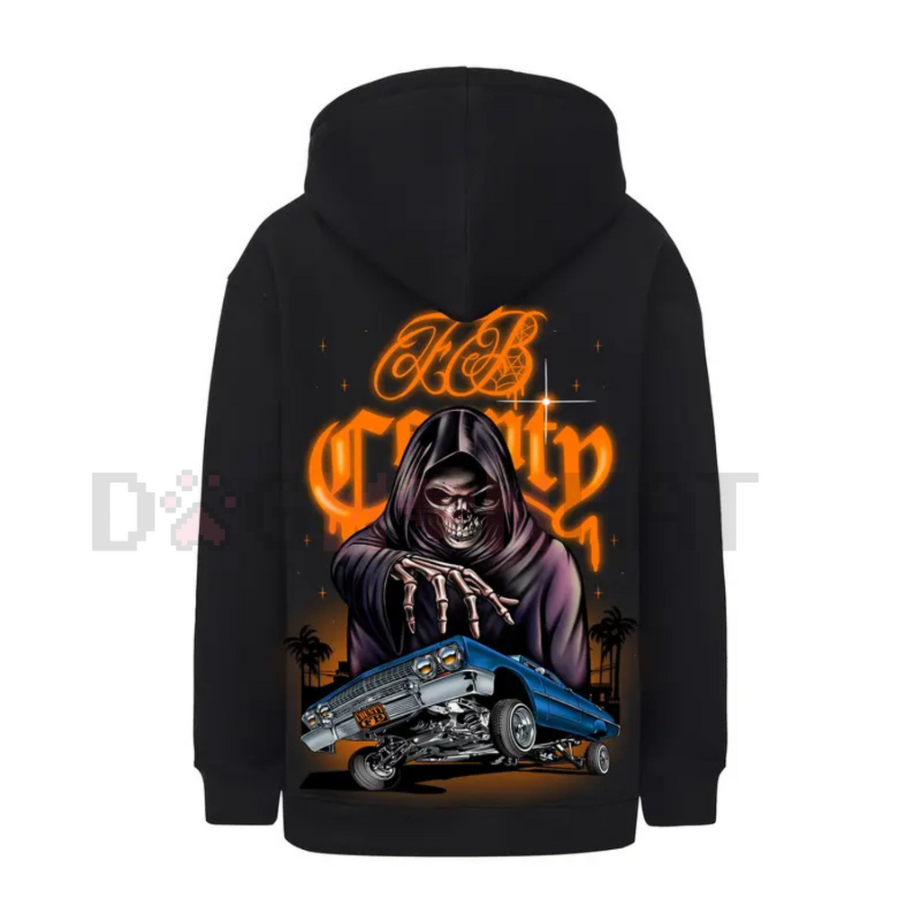 FB County Heavyweight Oversized Halloween Graphic Hoodie