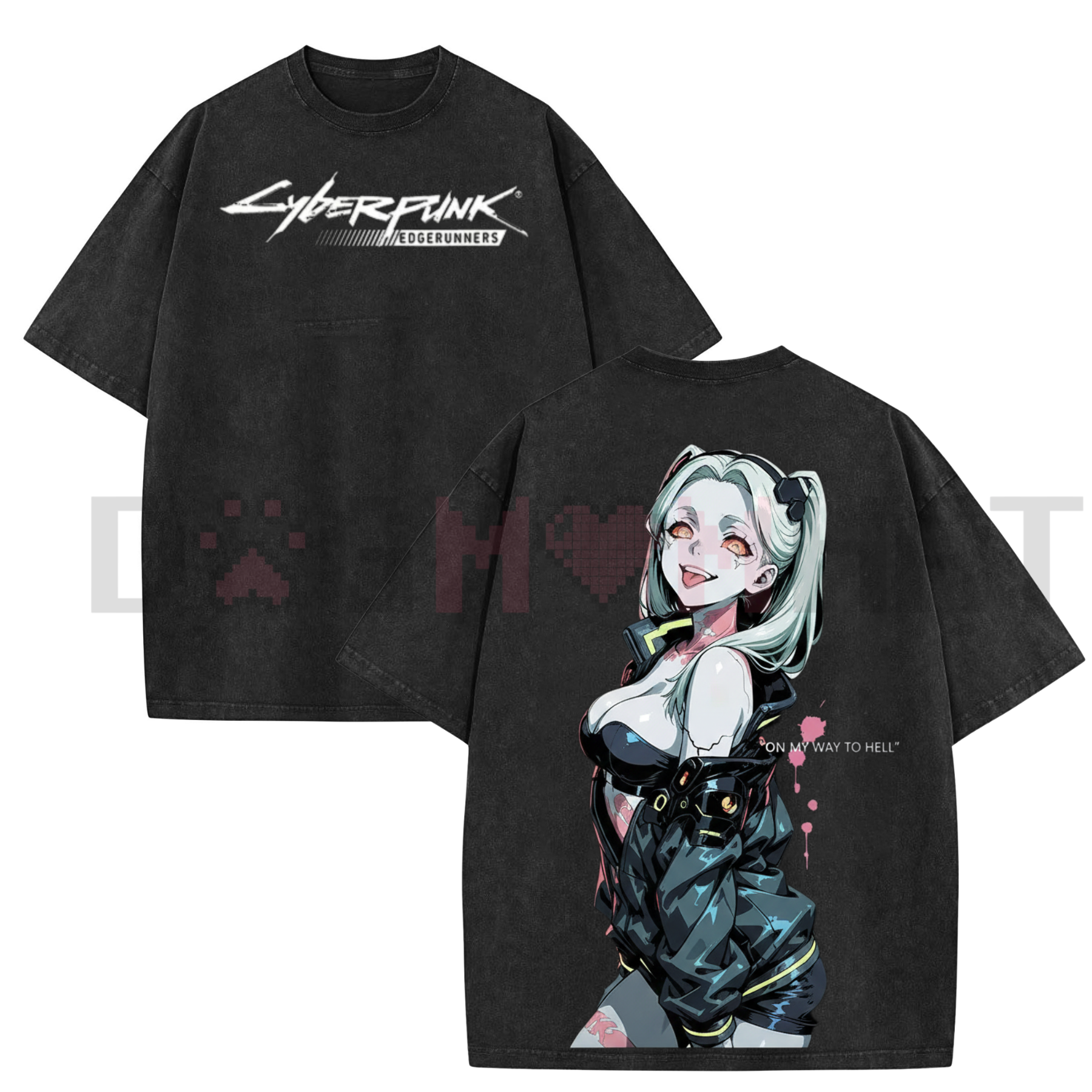 Edgerunners Rebecca Printed T-Shirt