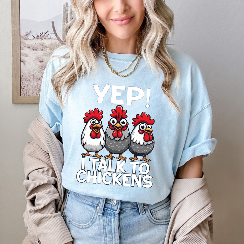 Chicken Lover T-Shirt – Premium Cotton Animal Enthusiast Graphic Tee