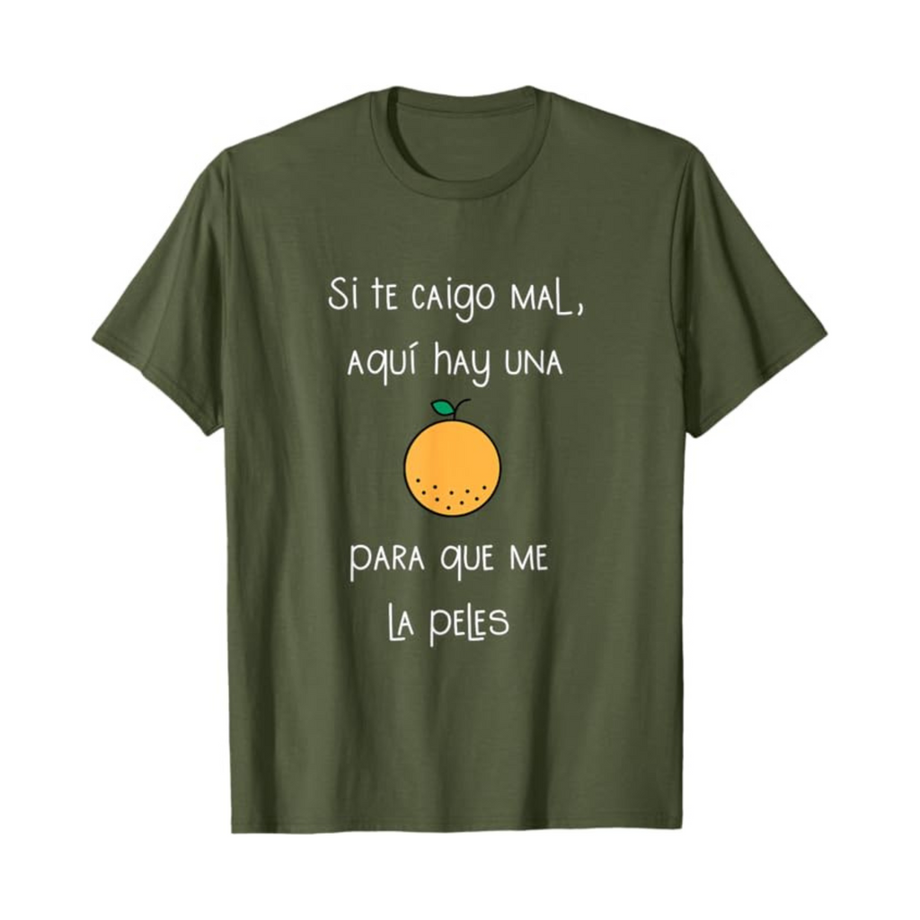 T-Shirt for Latinos & Hispanics – Humorous Spanish Quote Tee, Casualwear