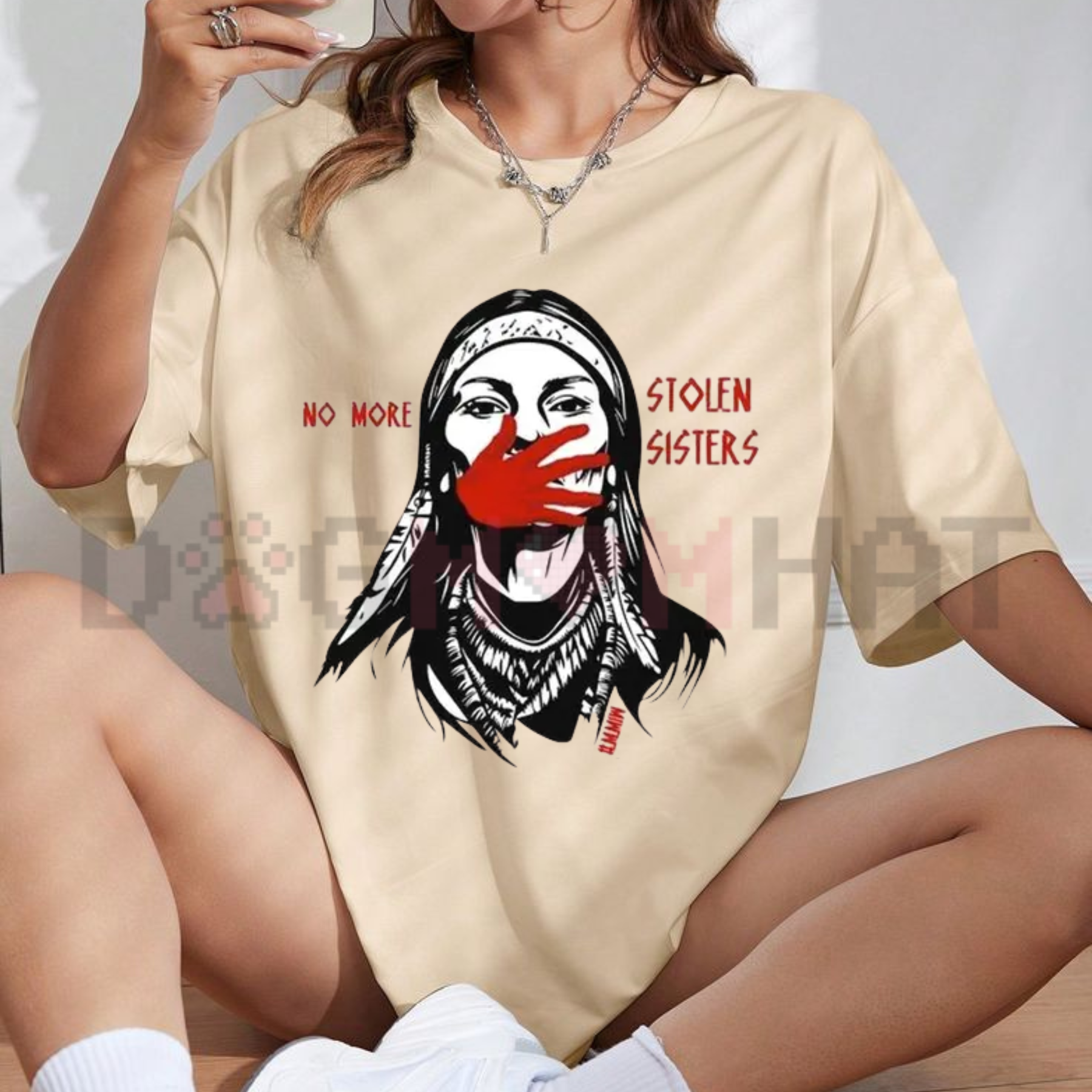 "No More Stolen Sisters" MMIW T-Shirt