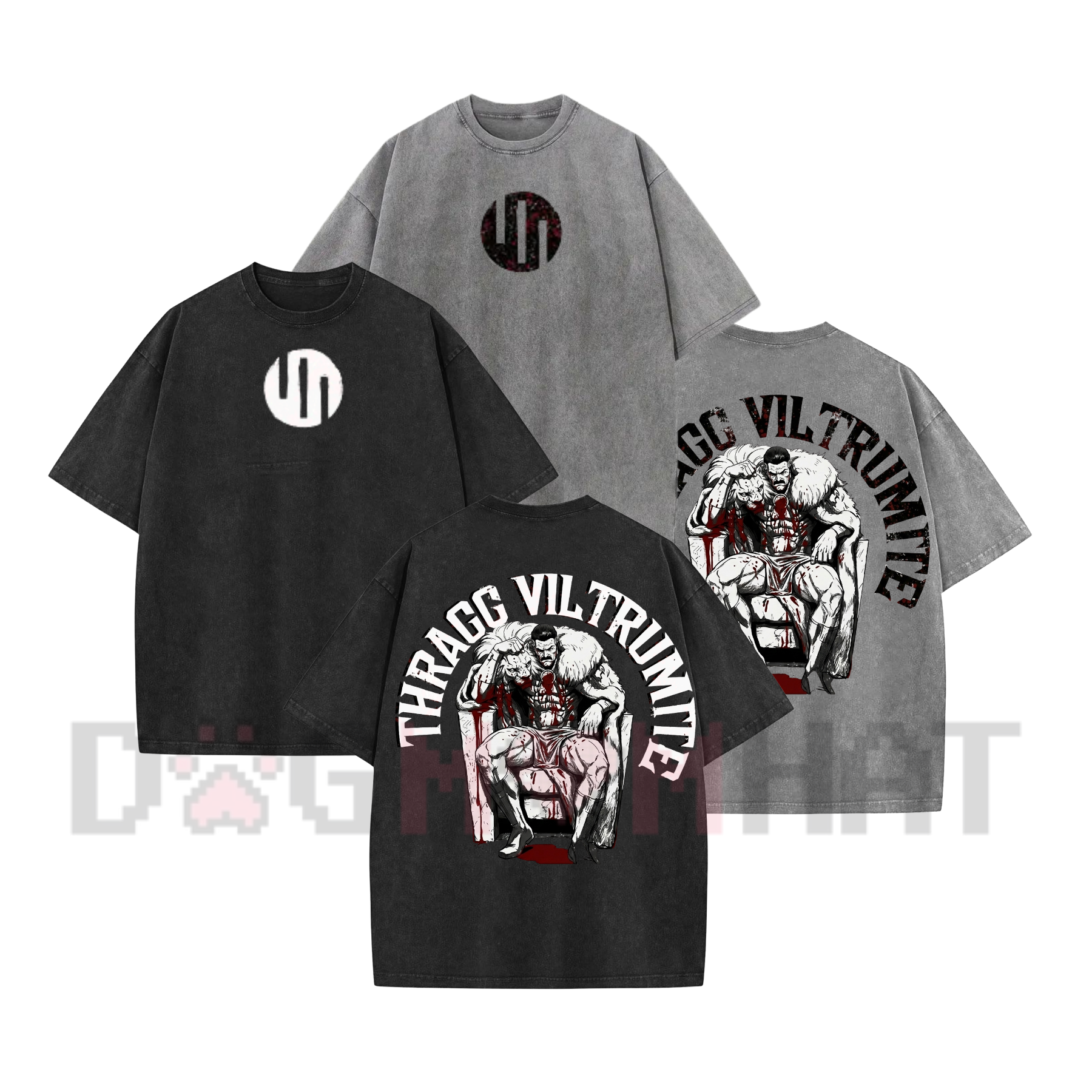Grand Regent Thragg Battle-Worn Shirt – Vintage Washed Invincible Tee