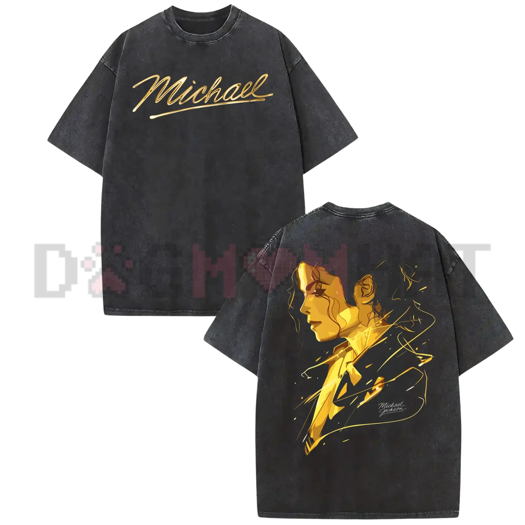 Michael Jackson "King of Pop" Double-Sided T-Shirt