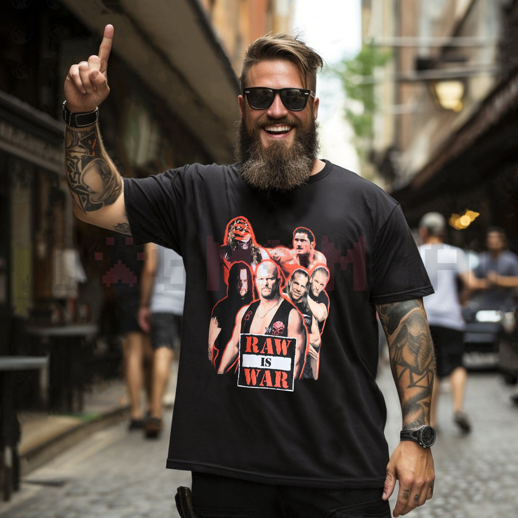 WWE Raw Is War Graphic T-Shirt