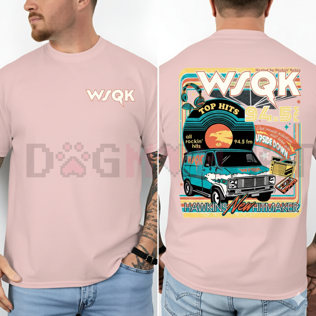 WSQK Hawkins Hellfire Club T-Shirt