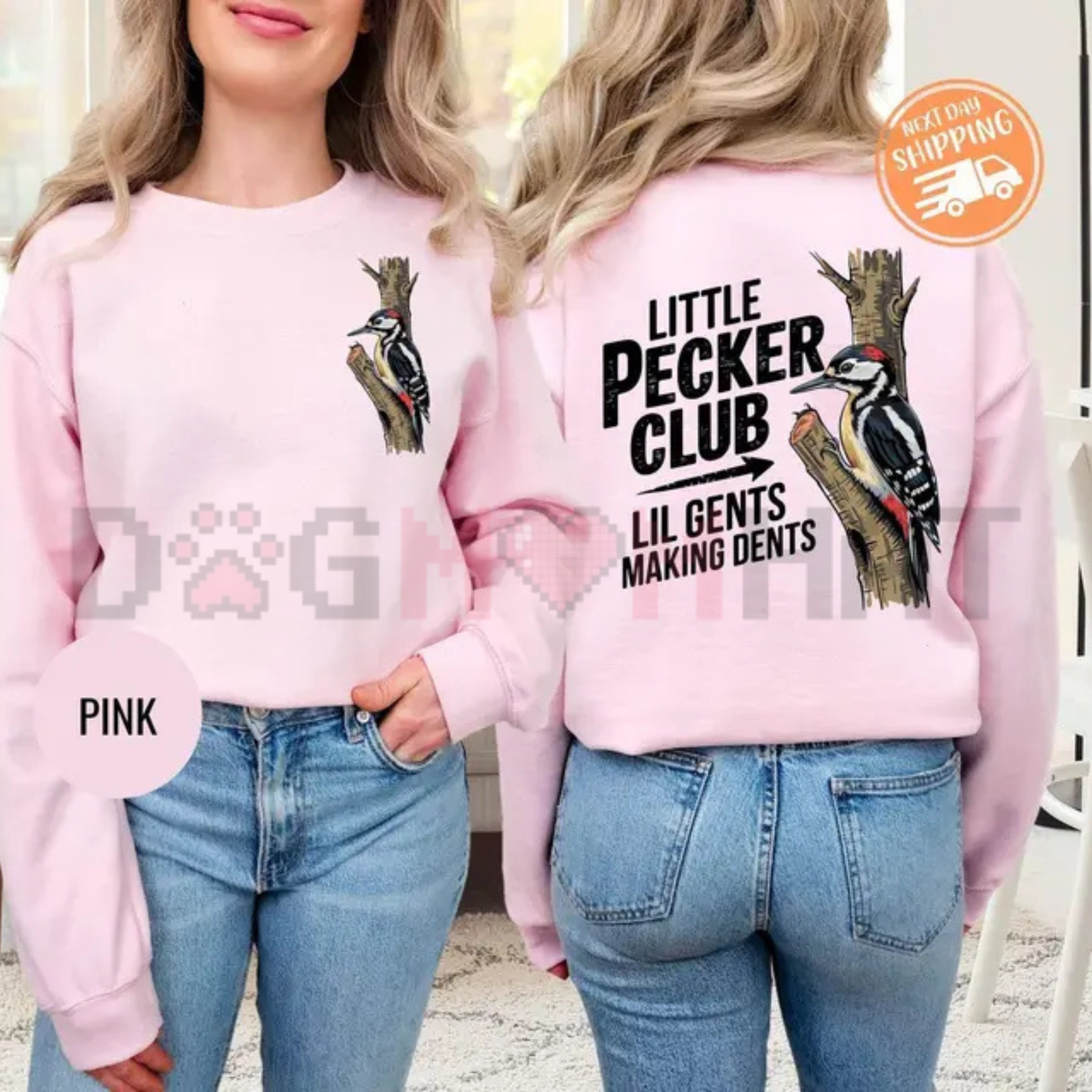 "Little Pecker Club" Funny Sweatshirt