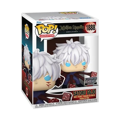 Jujutsu Kaisen Satoru Gojo Trapped Premium Funko Pop! Vinyl Figure #1888 - Entertainment Earth Exclusive