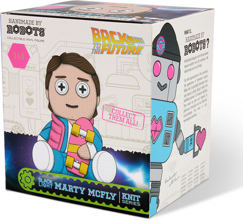 Back to the Future Marty McFly with Skateboard Collectible Vinyl Figure (Limited Edition Blacklight / Fan Expo Convention Exclusive) - #148