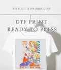 Dragon ball z kakarot anime print DTF print