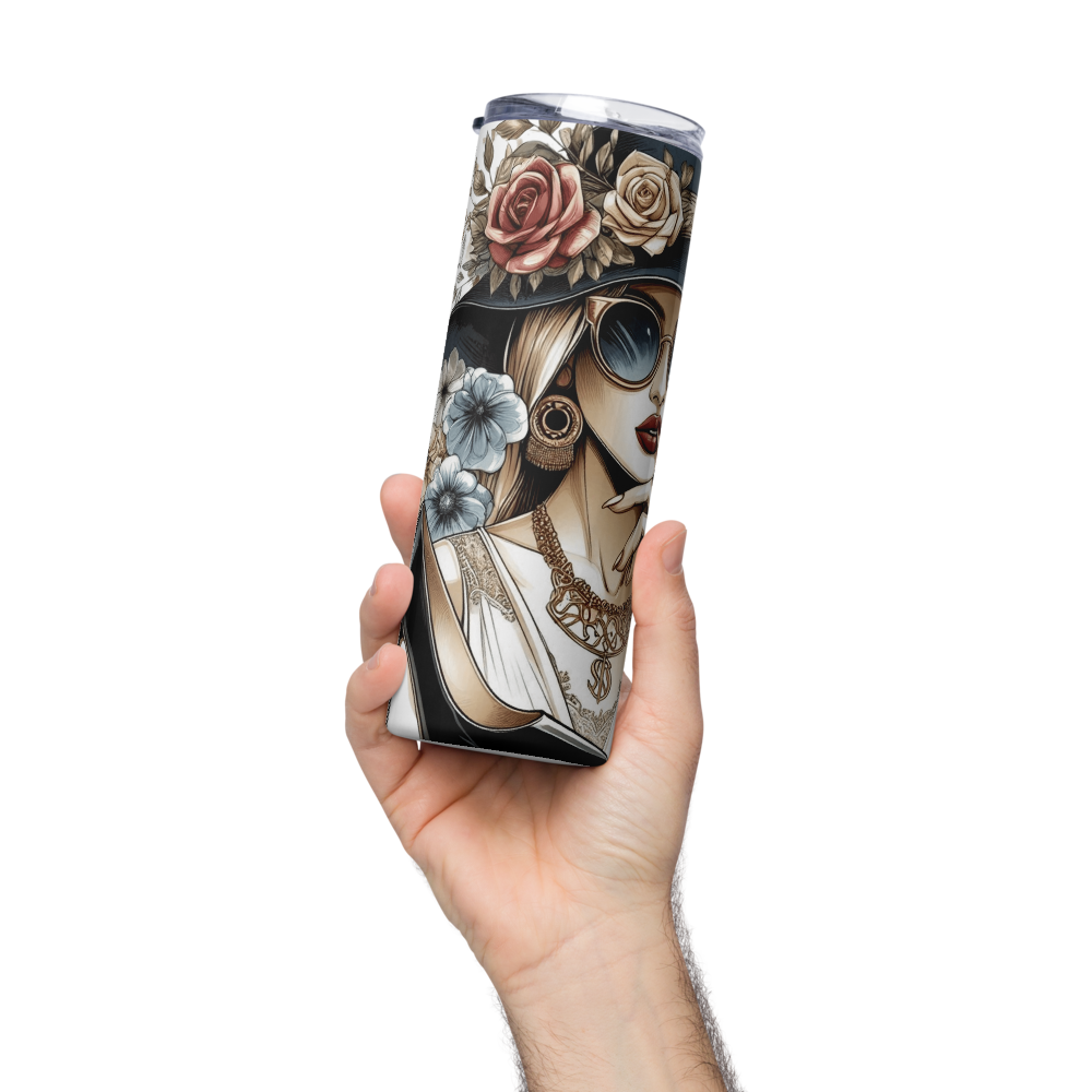 Vintage Elegant Woman Tumbler