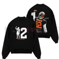 Shedeur Sanders #12 "Celly" Dawg Pound Sweatshirt