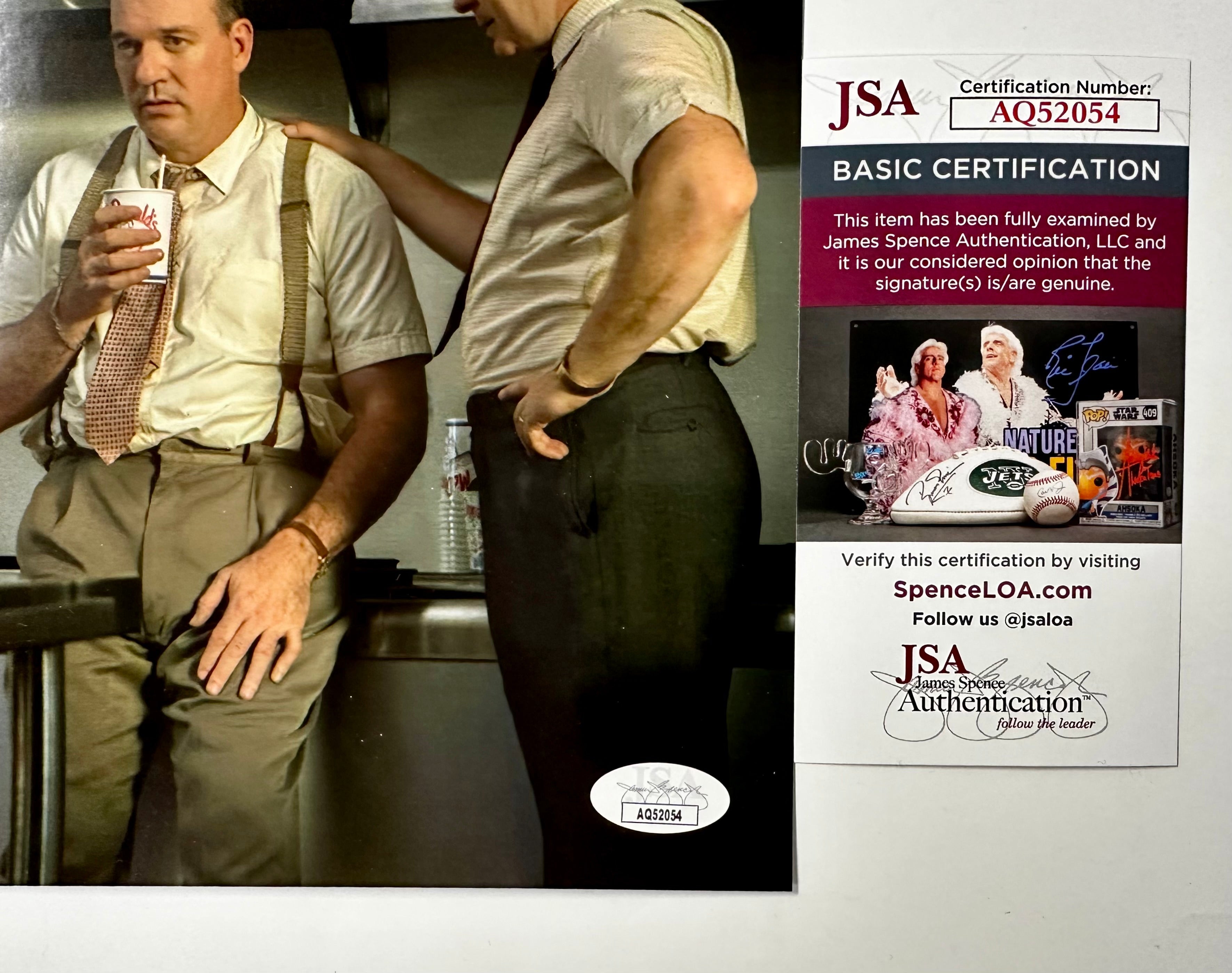John Carroll Lynch Signed Mac McDonald The Founder 8x10 Photo With JSA COA