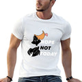 Looney Tunes Daffy Duck Nope Not Today Premium  Trendy Pattern T-Shirt