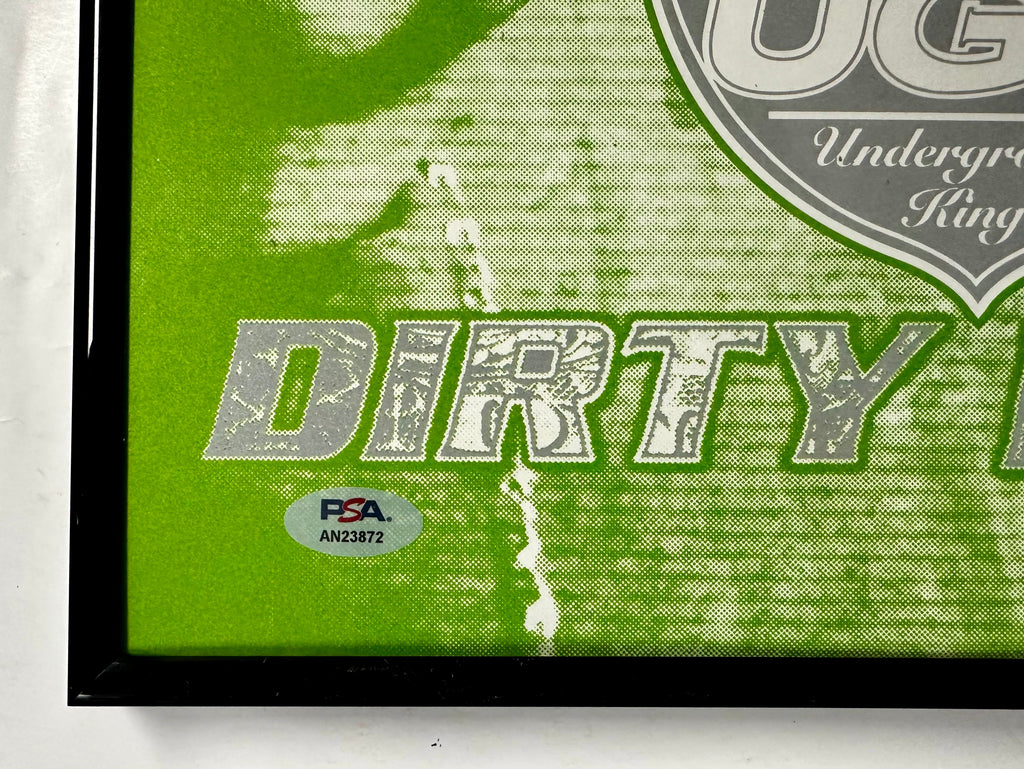 Bun B Autographed Signed & Framed UGK Dirty Money Vinyl With PSA/DNA COA Choppin