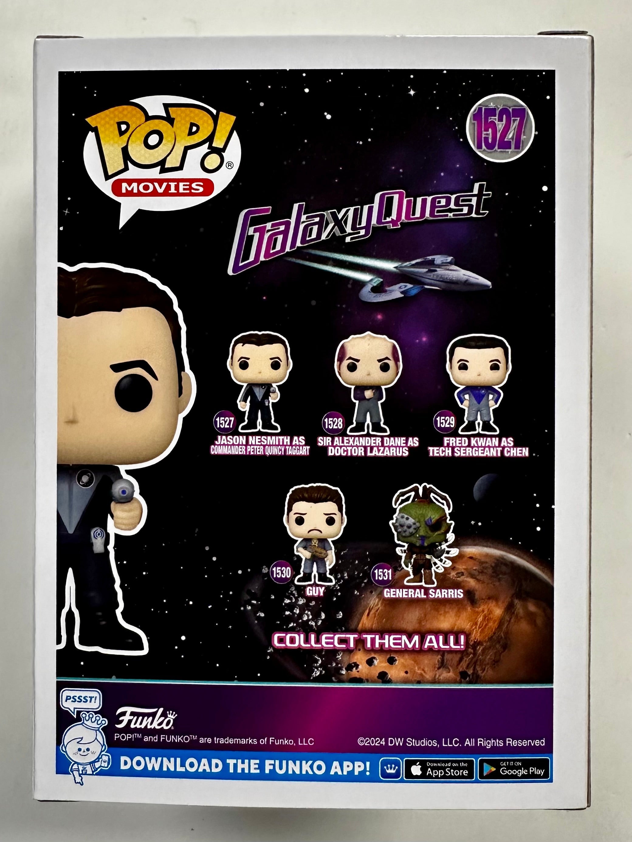 Funko Pop! Movies Jason Nesmith As Commander Peter Quincy Taggart #1527 Galaxy Quest