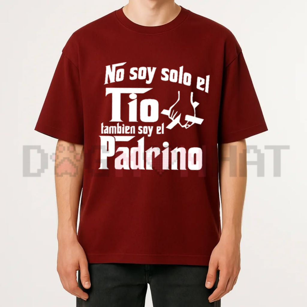 "No Soy Solo El Tío, También Soy El Papá" Graphic T-Shirt