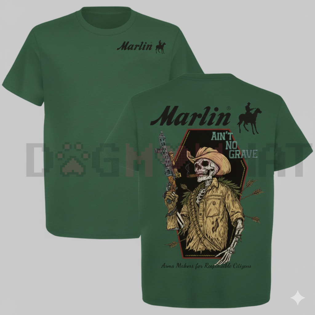 "Marlin Ain’t No Grave Cowboy" T-Shirt