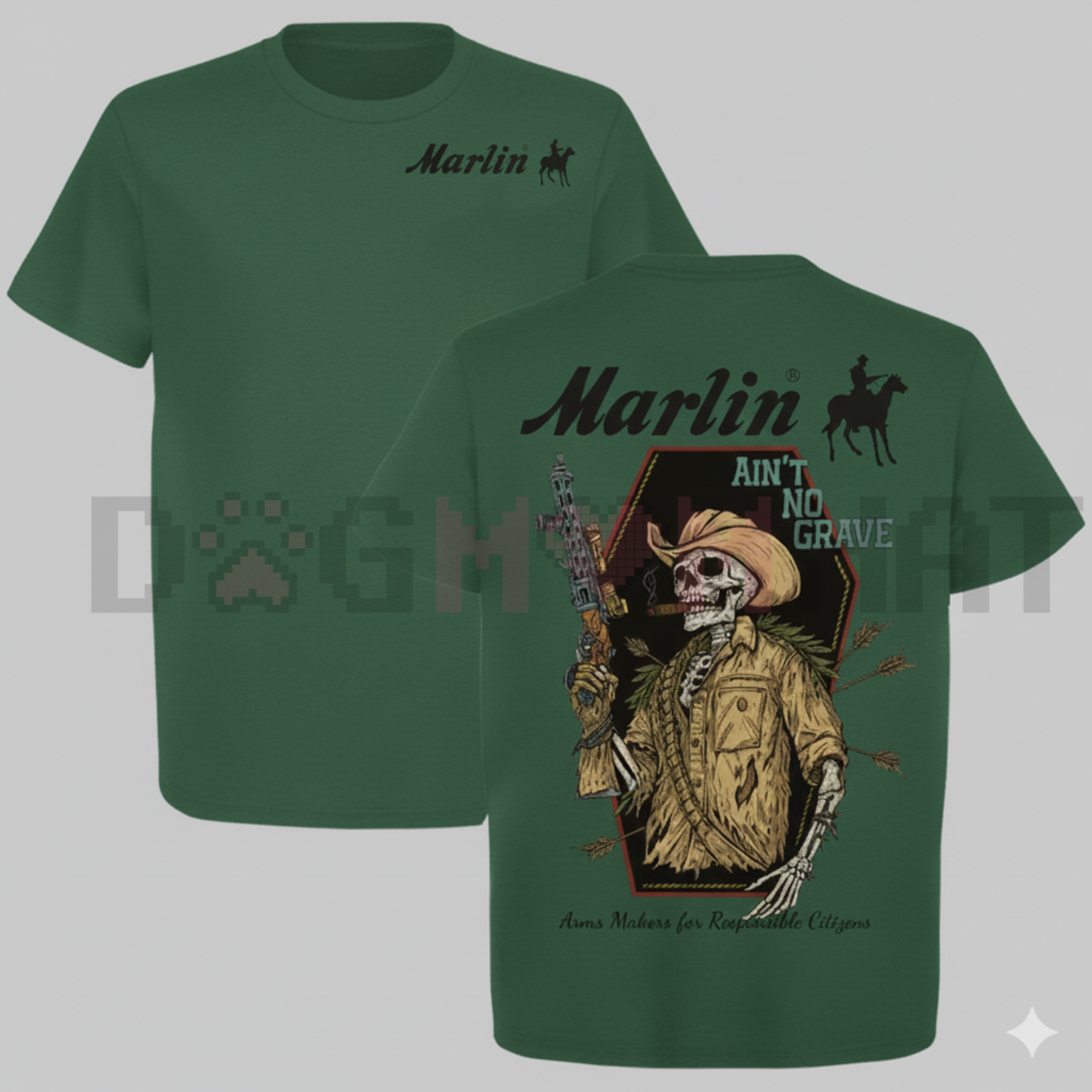 "Marlin Ain’t No Grave Cowboy" T-Shirt