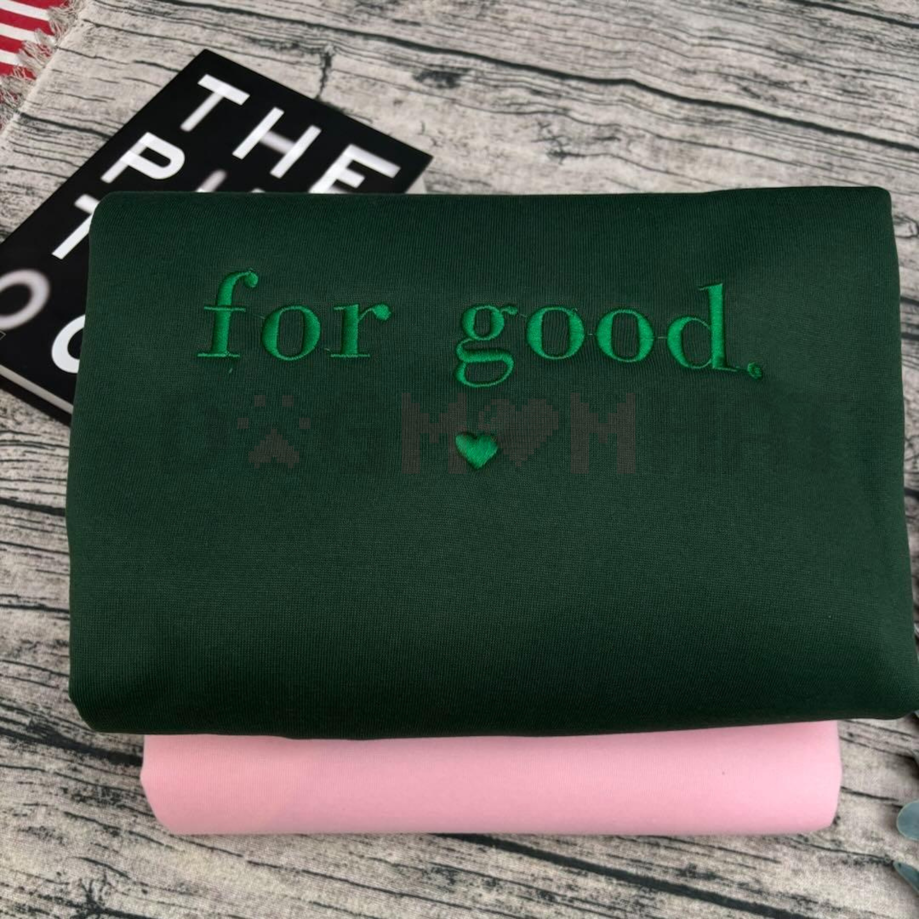 Broadway "For Good" Embroidered Tribute Sweater