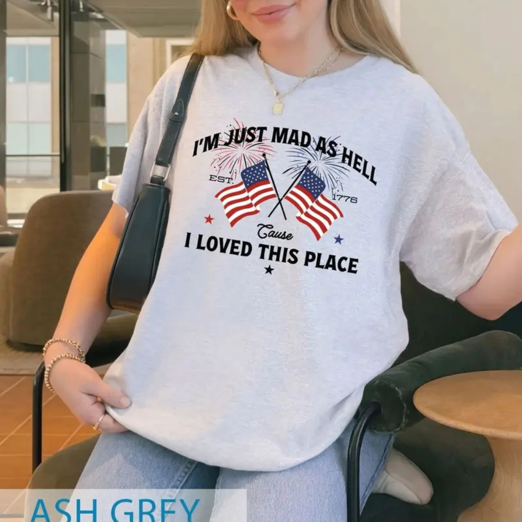 "Mad As Hell Est. 1776" Patriotic T-Shirt